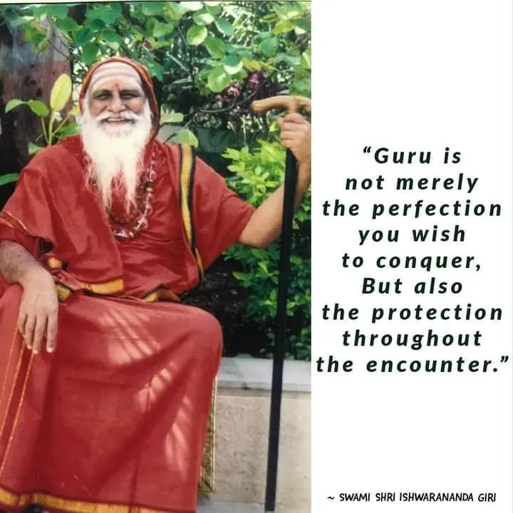 Guru is not merely the perfection you wish  to conquer