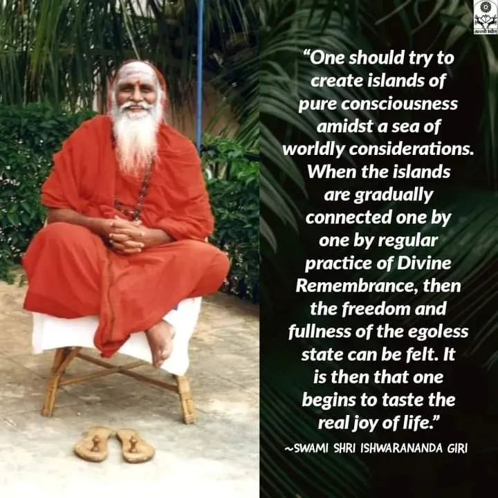 islands of pure consciousness