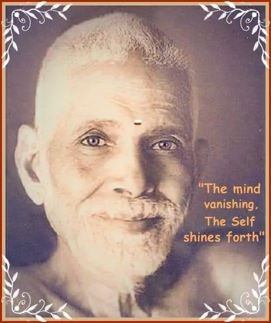 The mind vanishing, The Self shines forth