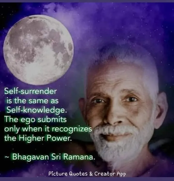 Self-surrender is the same as Self-knowledge