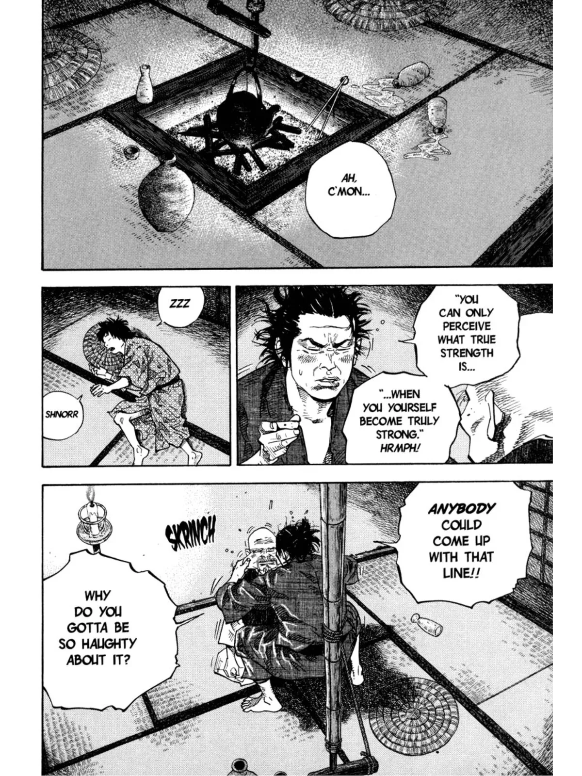 You can only perceive what true strength is when you yourself become truly strong