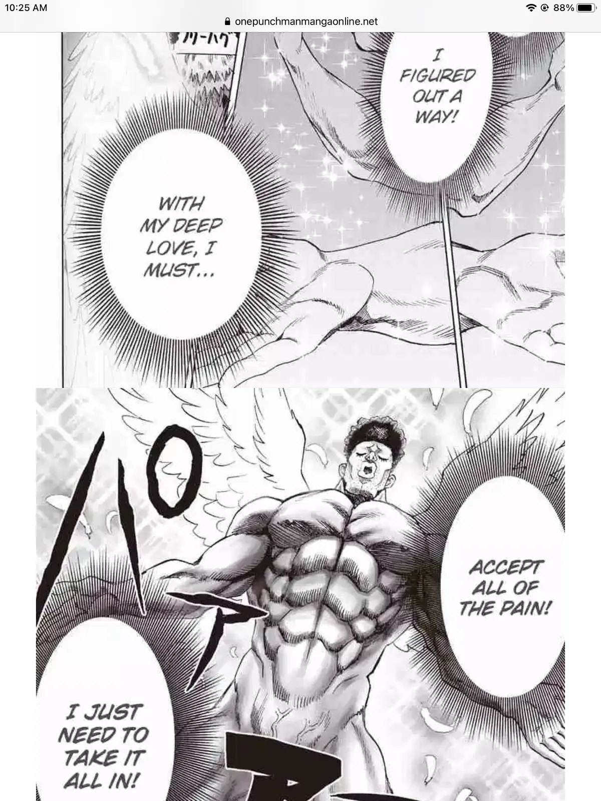 accept all of the pain