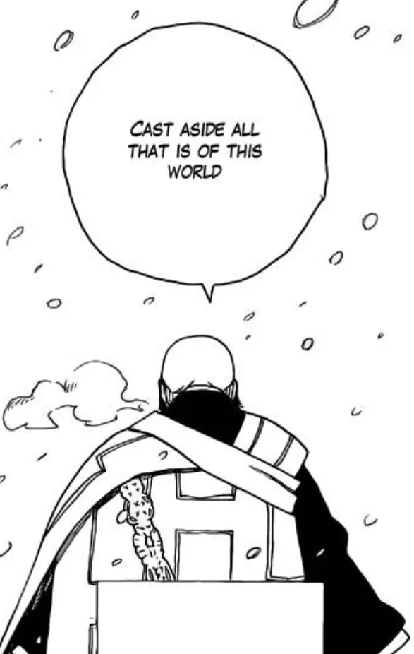 Cast aside all that is of this world